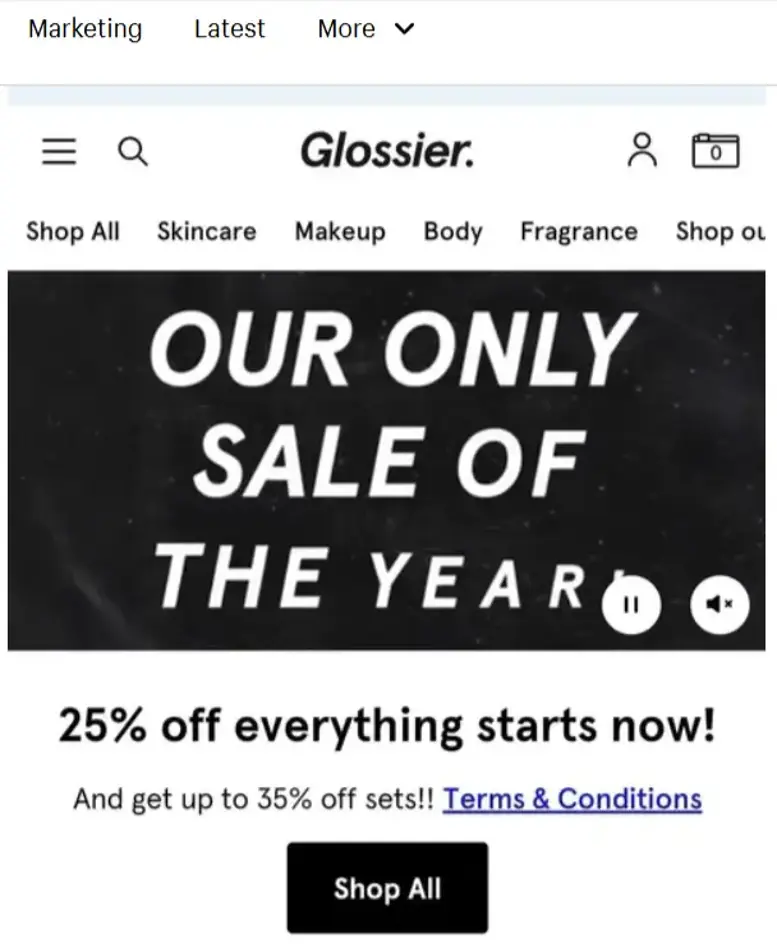 Glossier - Only Sale